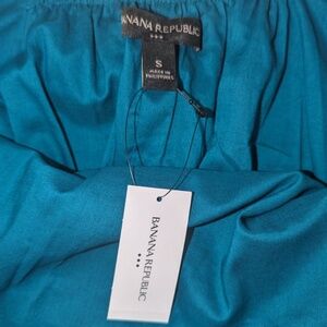 NWT Banana Republic Women’s Green Maxi Dress Sleeveless Size S